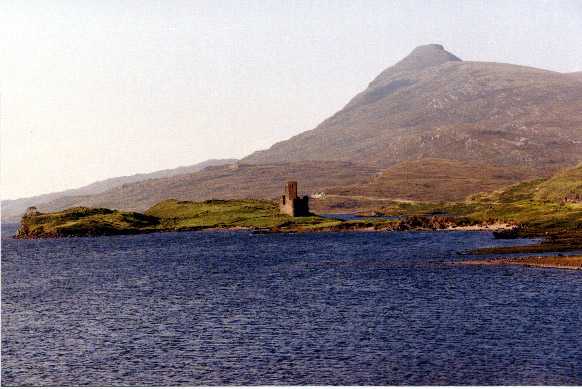 Ardvreck Castle zum ersten