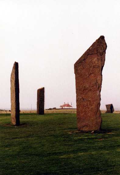 The standing Stones of Stenness